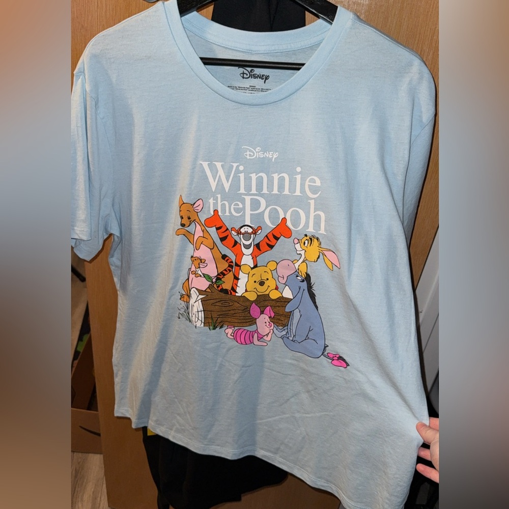 Disney Winnie the Pooh Light Blue T-Shirt
